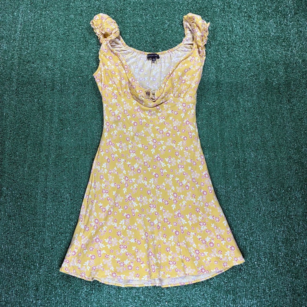 Y2K‎ Cotton Candy Floral Mini Dress